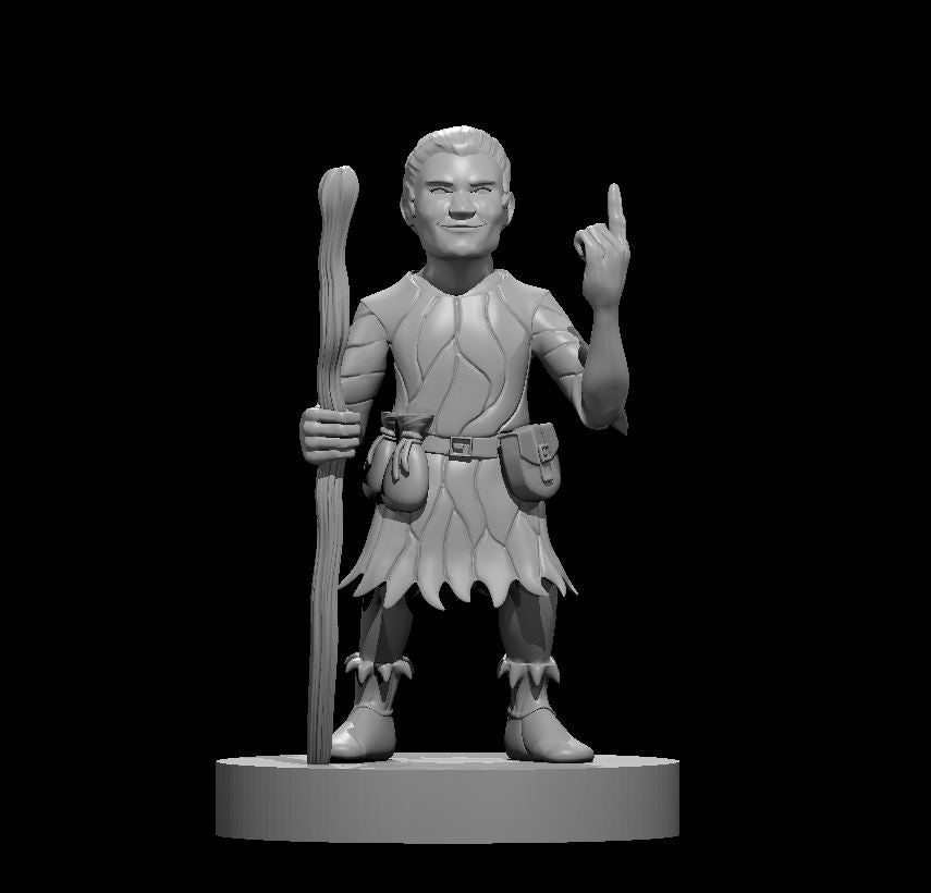 Halfling Druid