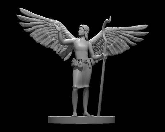 Aasimar Female Druid