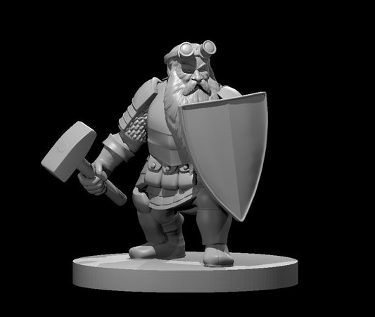 Dwarf Male Armorer Artificer
