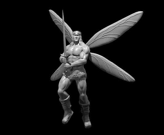 Fairy Male Barbarian