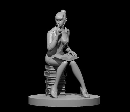 Female Elven Sexy Librarian