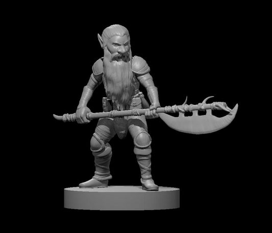 Gnome Male Barbarian