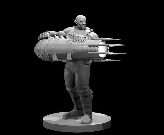 Half Orc Cannoneer Artificer